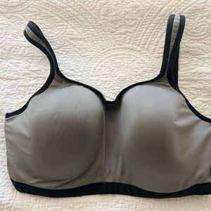 Natori Black and Gray Sports Bra